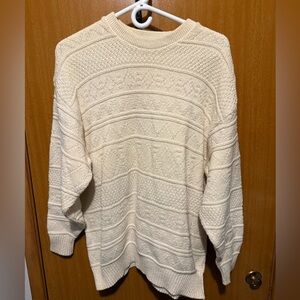 Vintage Parkhurst Off-White Knit Sweater